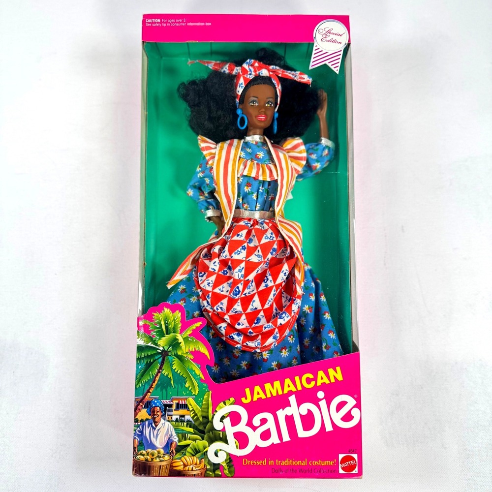 Mattel Jamaican Barbie Dolls of the World Collection Special Edition 1991 4647